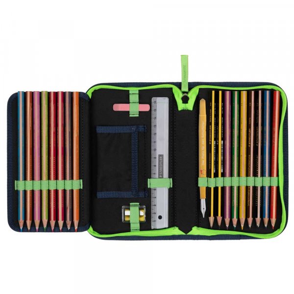 DerDieDas Schulranzen Ergoflex Buttons Ghost 5 tlg.