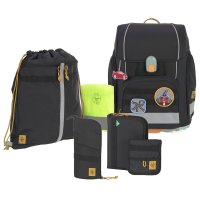 Lässig Schulranzen Set Boxy Unique black 7tlg