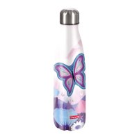 Step by Step Edelstahl Trinkflasche Butterfly Maja