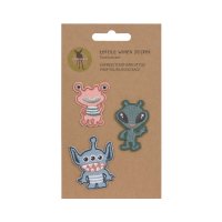 Lässig Textil Sticker Monster Lässig Textil Sticker Monster