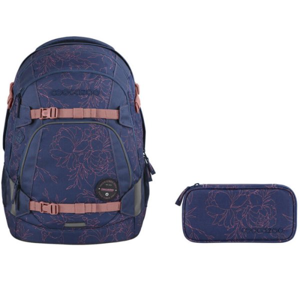 Coocazoo Schulrucksack MATE Sweet Rose 2 tlg.