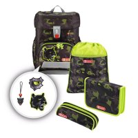 Step by Step Schulranzen Cloud Black Cat 5 tlg.
