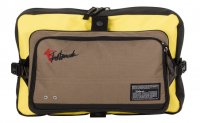 Fastbreak Messenger L Brown / Yellow Umhängetasche Schultertasche Uni Tasche