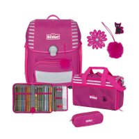 Scout Schulranzen Genius Pretty Pink 4 tlg. Scout Schulranzen Genius Pretty Pink 4 tlg.