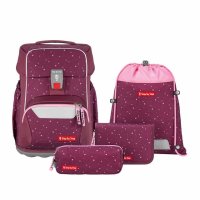Step by Step Schulranzen Basic Berry Stars 4 tlg.