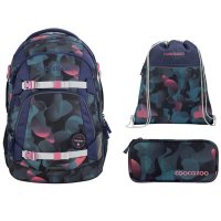 Coocazoo Schulrucksack Mate Cloudy Peach 3 tlg. (1)