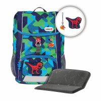 Step by Step Kiderrucksack Schleich Velociraptor