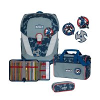 Scout Schulranzen Sunny 2 Blue Ninja 4 tlg.