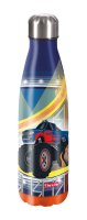 Step by Step Edelstahl Trinkflasche Monster Truck Rocky