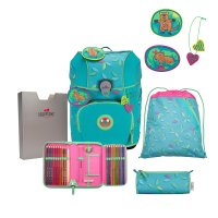 DerDieDas Schulranzen ErgoFlex Tiny Superflash Paradise 5 tlg